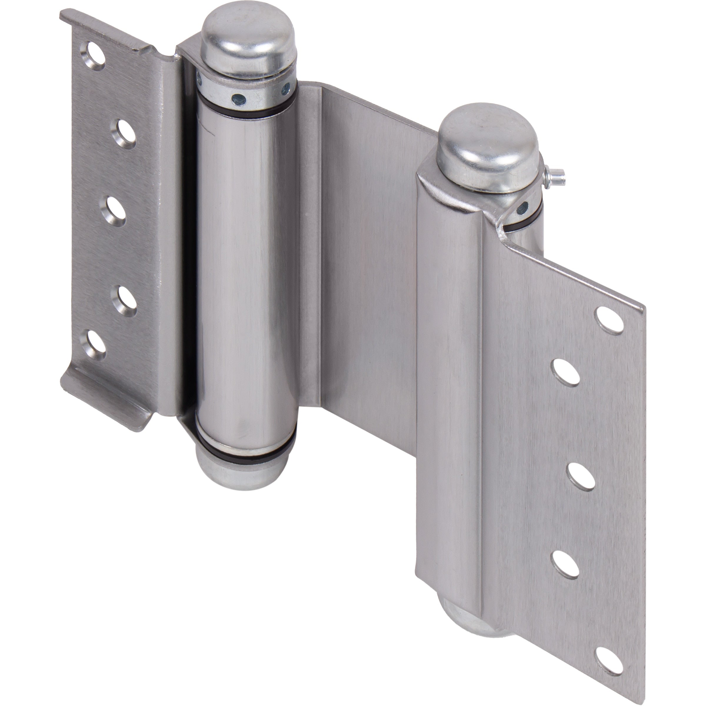 Heavy-Duty Double Acting Spring Hinge - Satin Chrome