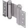 Heavy-Duty Double Acting Spring Hinge - Satin Chrome