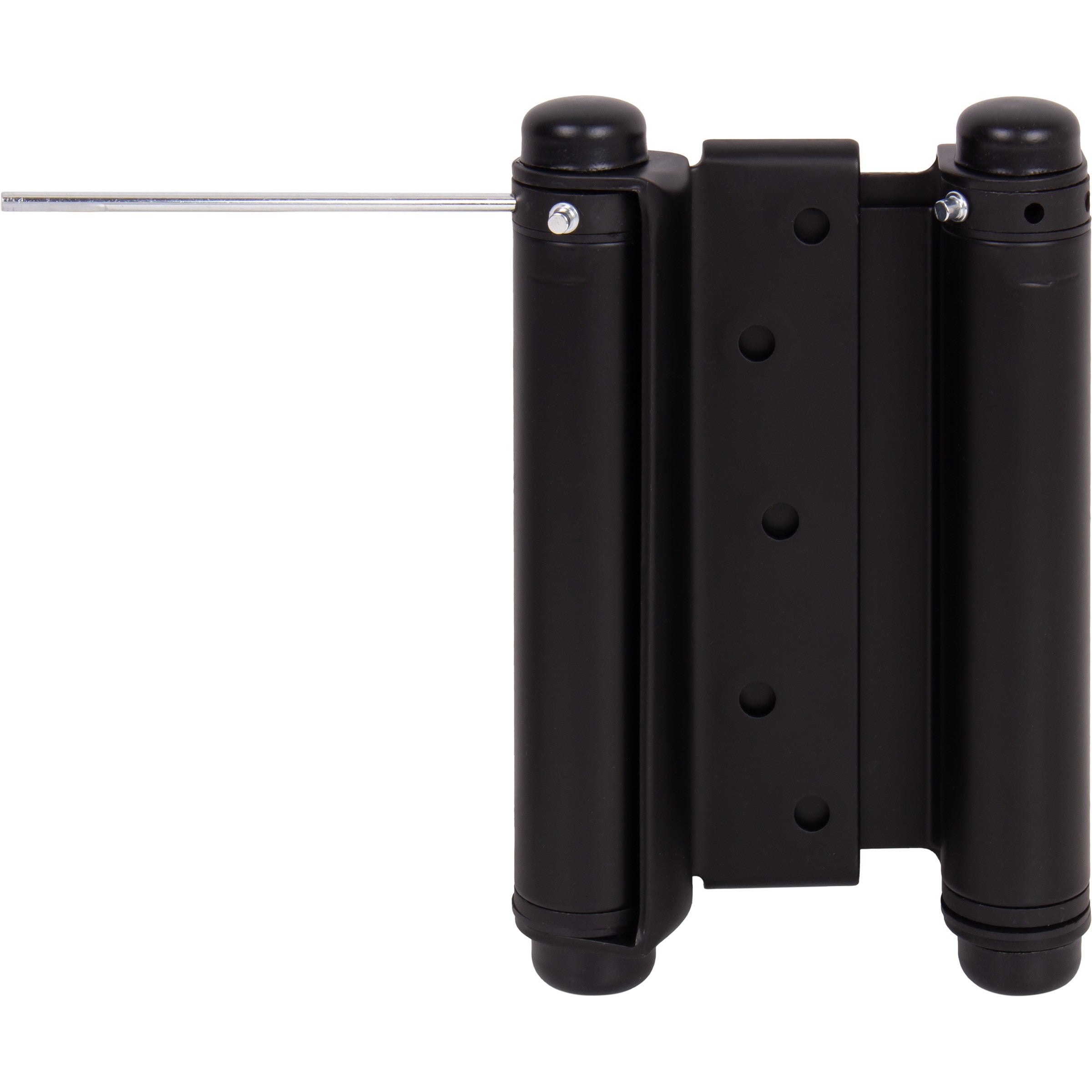 Heavy-Duty Double Acting Spring Hinge - Matte Black