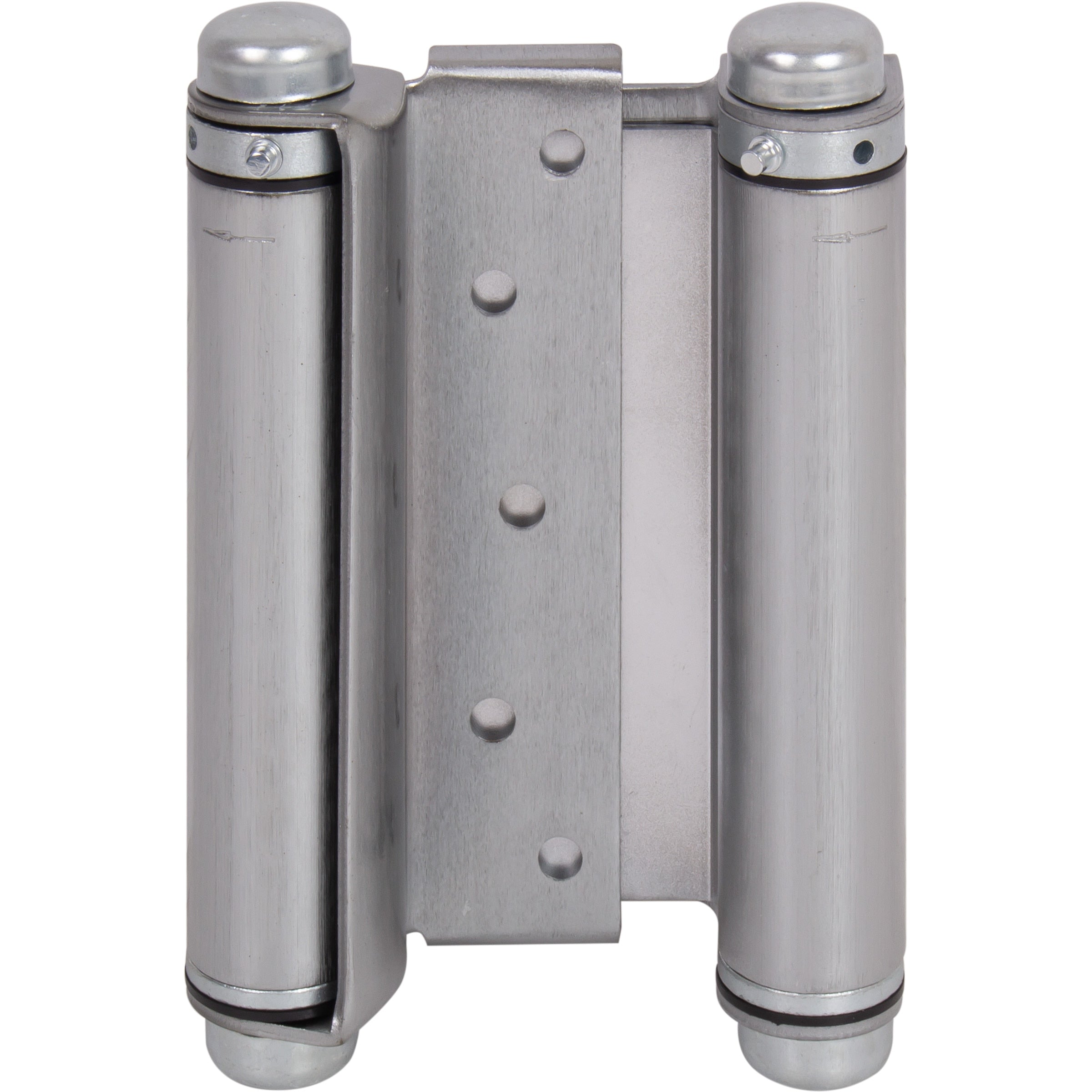 Heavy-Duty Double Acting Spring Hinge - Satin Chrome