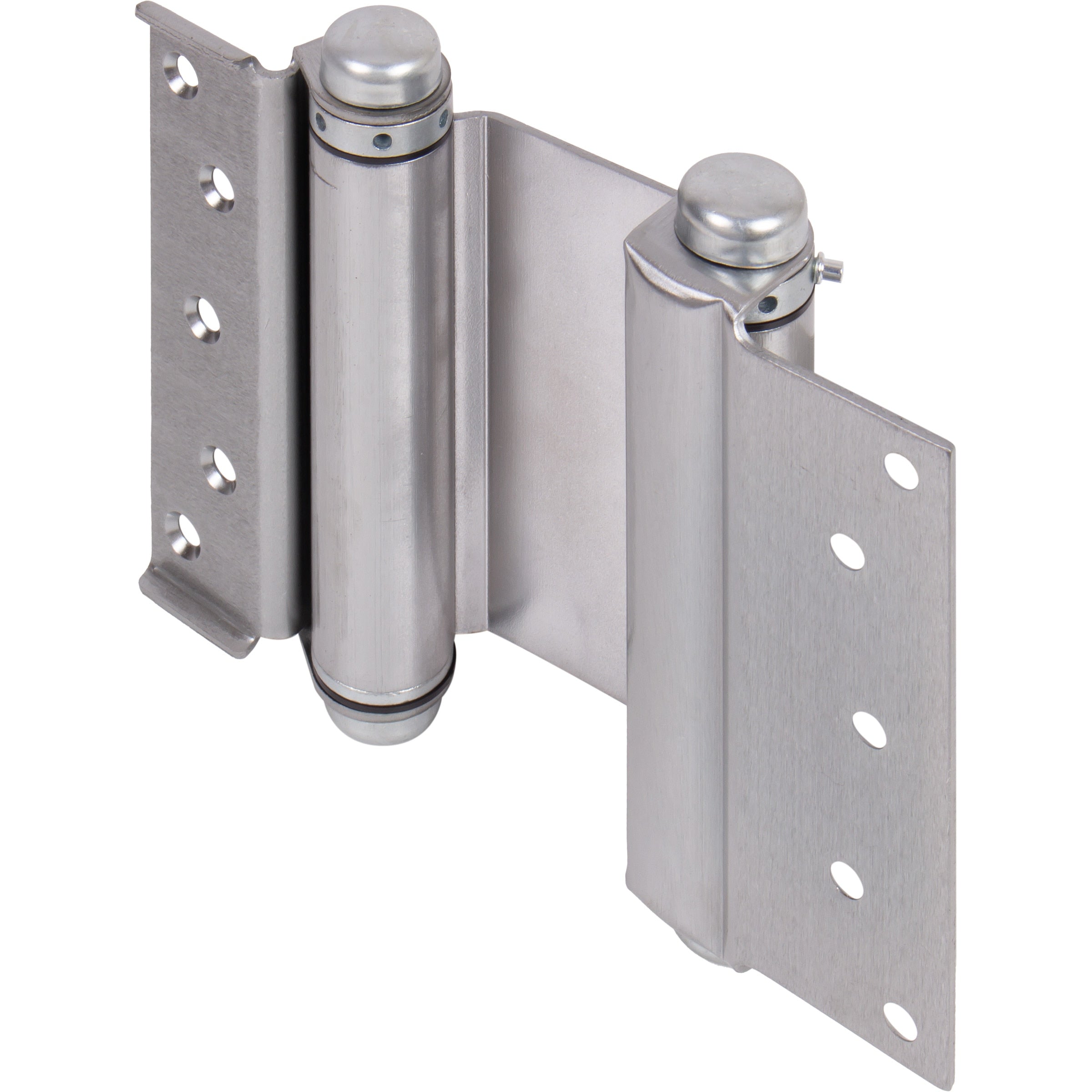 Heavy-Duty Double Acting Spring Hinge - Satin Chrome