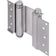 Heavy-Duty Double Acting Spring Hinge - Satin Chrome