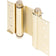 Heavy-Duty Double Acting Spring Hinge - Polished Brass