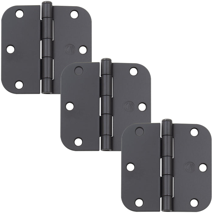 Standard Hinge, 5/8" Radius Corner, 3-Pack