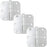Standard Hinge, 5/8" Radius Corner, 3-Pack