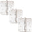 Standard Hinge, 5/8" Radius Corner, 3-Pack