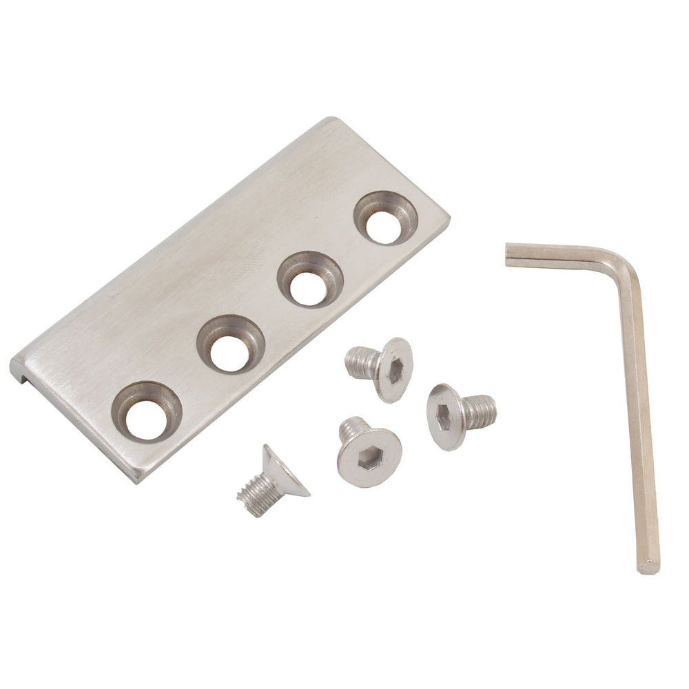 Connector Plate for Sliding Door Flat Track